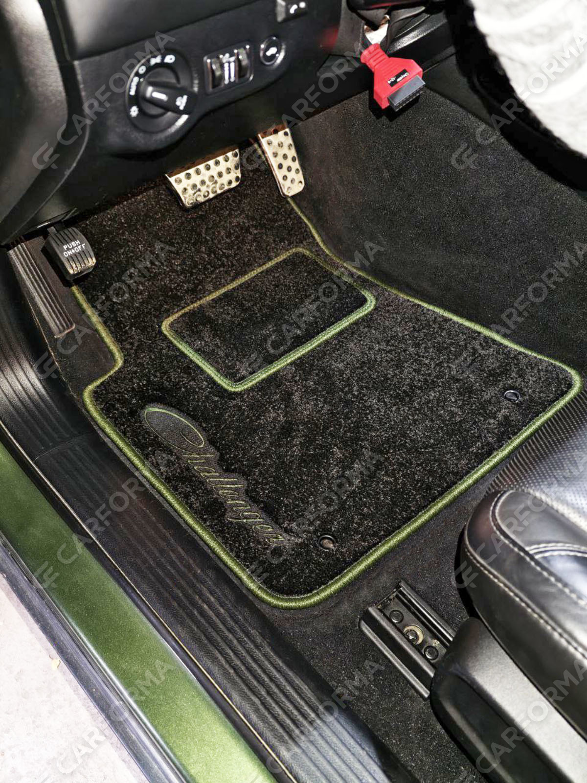 EVA коврики на Dodge Challenger III 2008&nbsp;-&nbsp;2023 в Комсомольске-на-Амуре