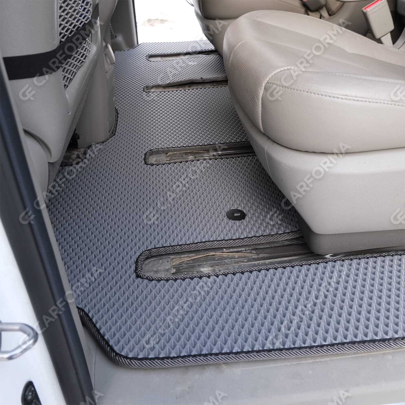 Ворсовые коврики на KIA Carnival III 9 мест и 11 мест 2014&nbsp;-&nbsp;2021 в Комсомольске-на-Амуре