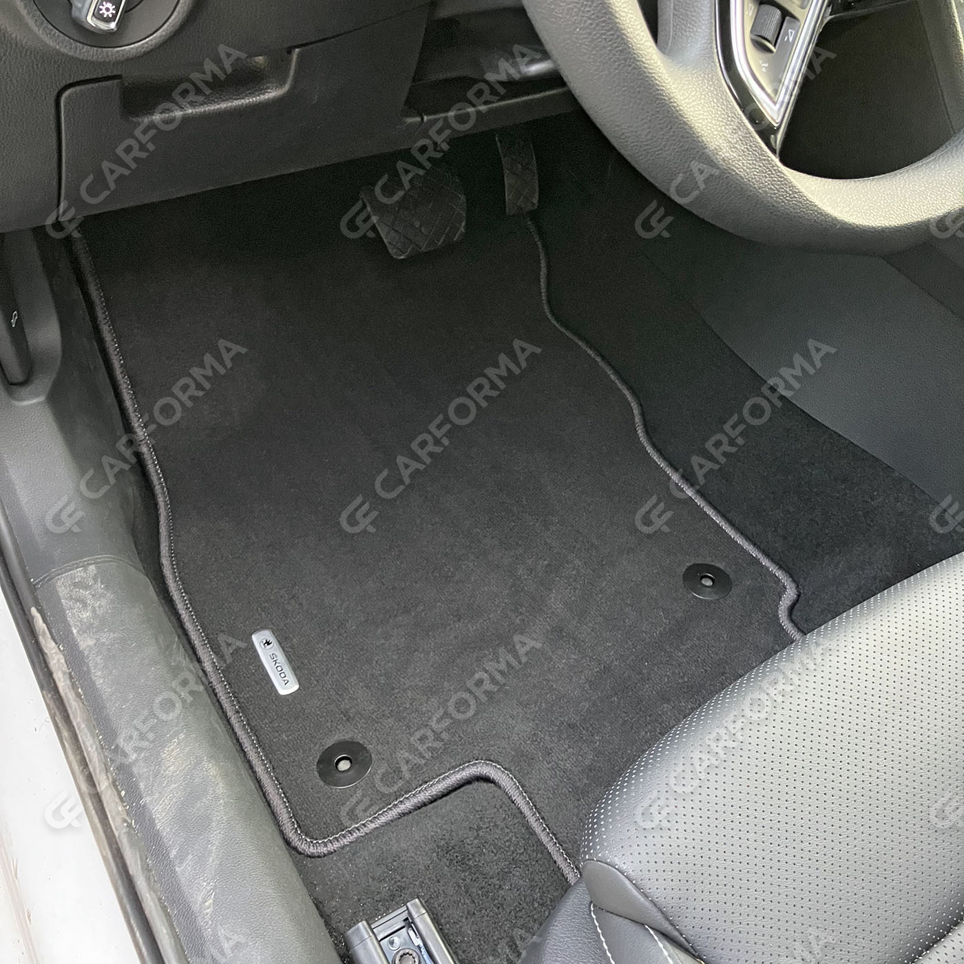 Ворсовые коврики на Skoda Superb III 2015&nbsp;-&nbsp;2026 в Комсомольске-на-Амуре