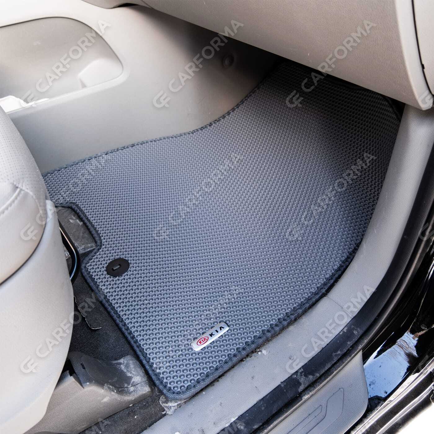 Ворсовые коврики на KIA Carnival III 9 мест и 11 мест 2014&nbsp;-&nbsp;2021 в Комсомольске-на-Амуре