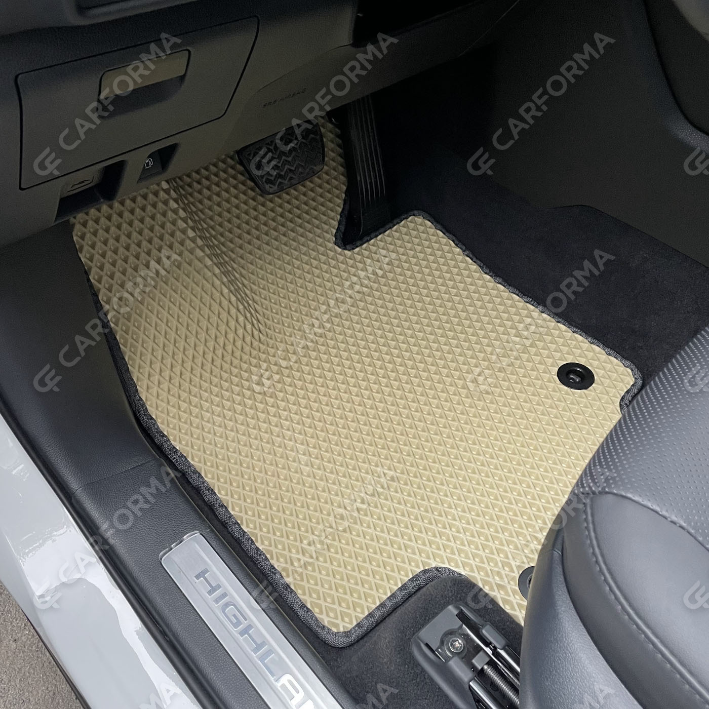 EVA коврики на Toyota Highlander IV 2019&nbsp;-&nbsp;2026 в Комсомольске-на-Амуре