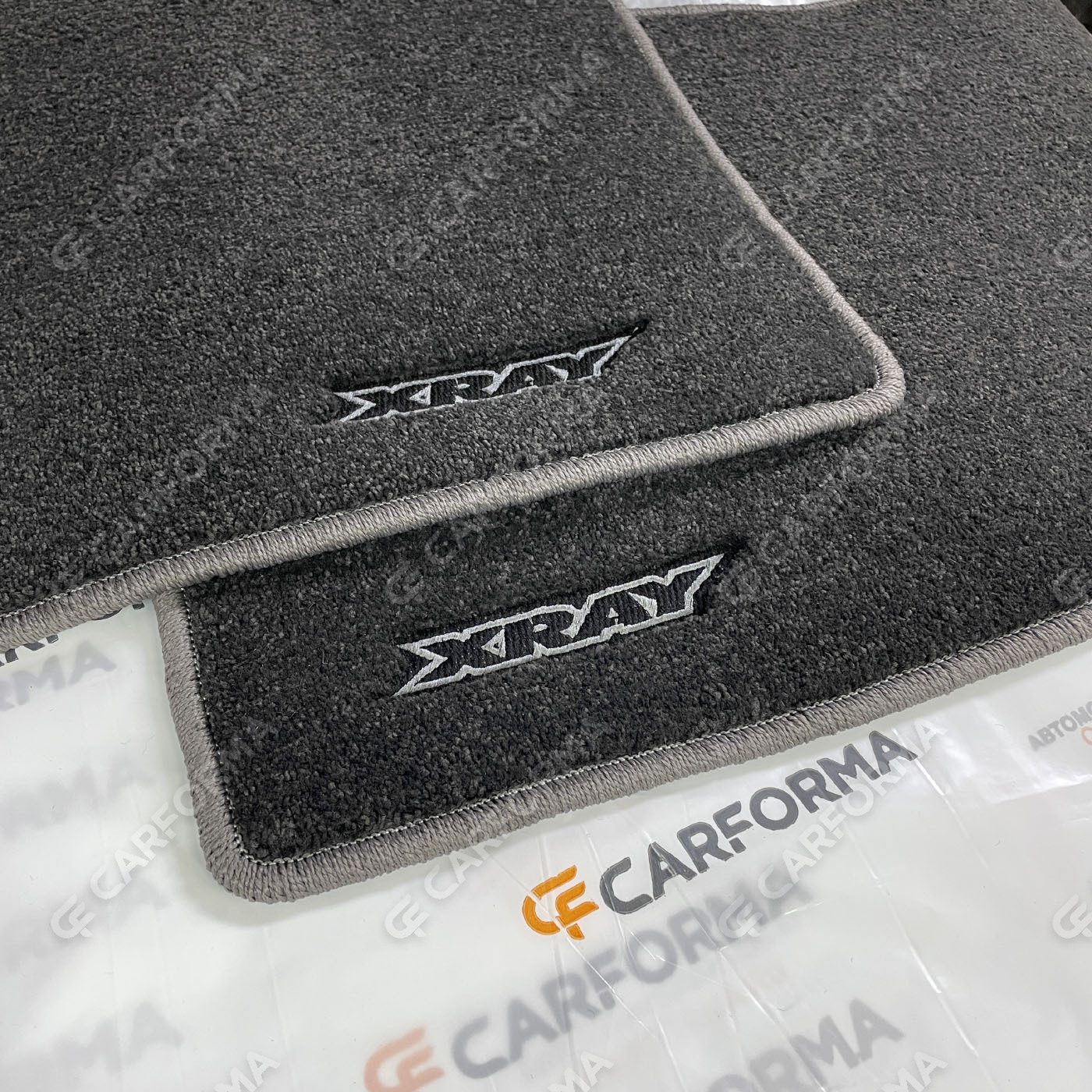 Ворсовые коврики на Lada (ВАЗ) XRAY 2015&nbsp;-&nbsp;2022 в Комсомольске-на-Амуре