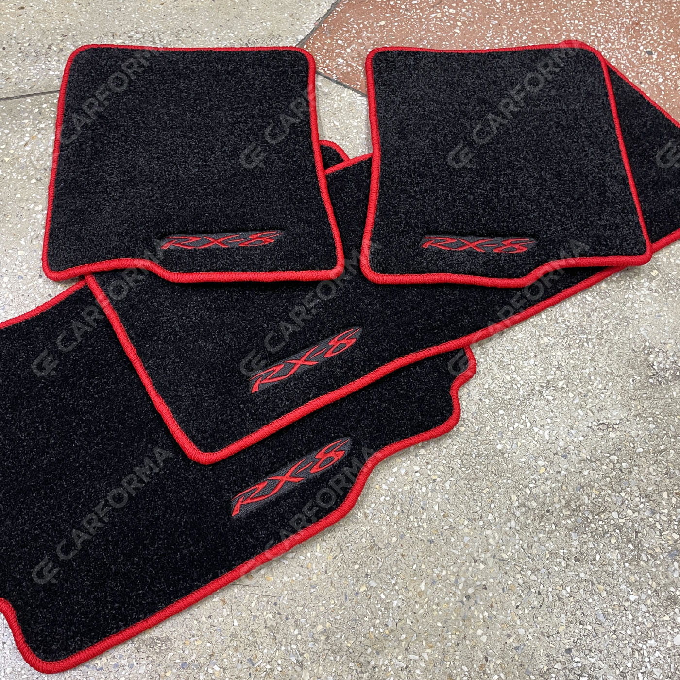 Ворсовые коврики на Mazda RX8 2003&nbsp;-&nbsp;2012 в Комсомольске-на-Амуре