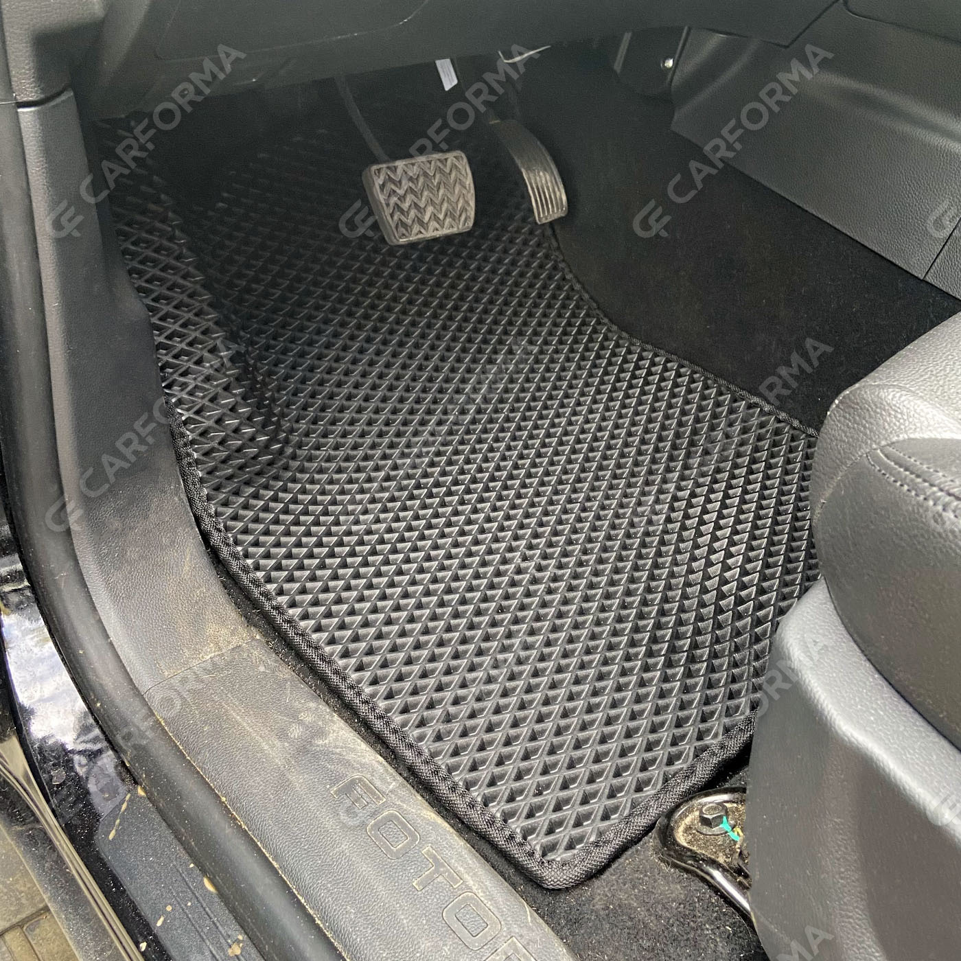 Ворсовые коврики на Foton Tunland G7 2019&nbsp;-&nbsp;2026 в Комсомольске-на-Амуре