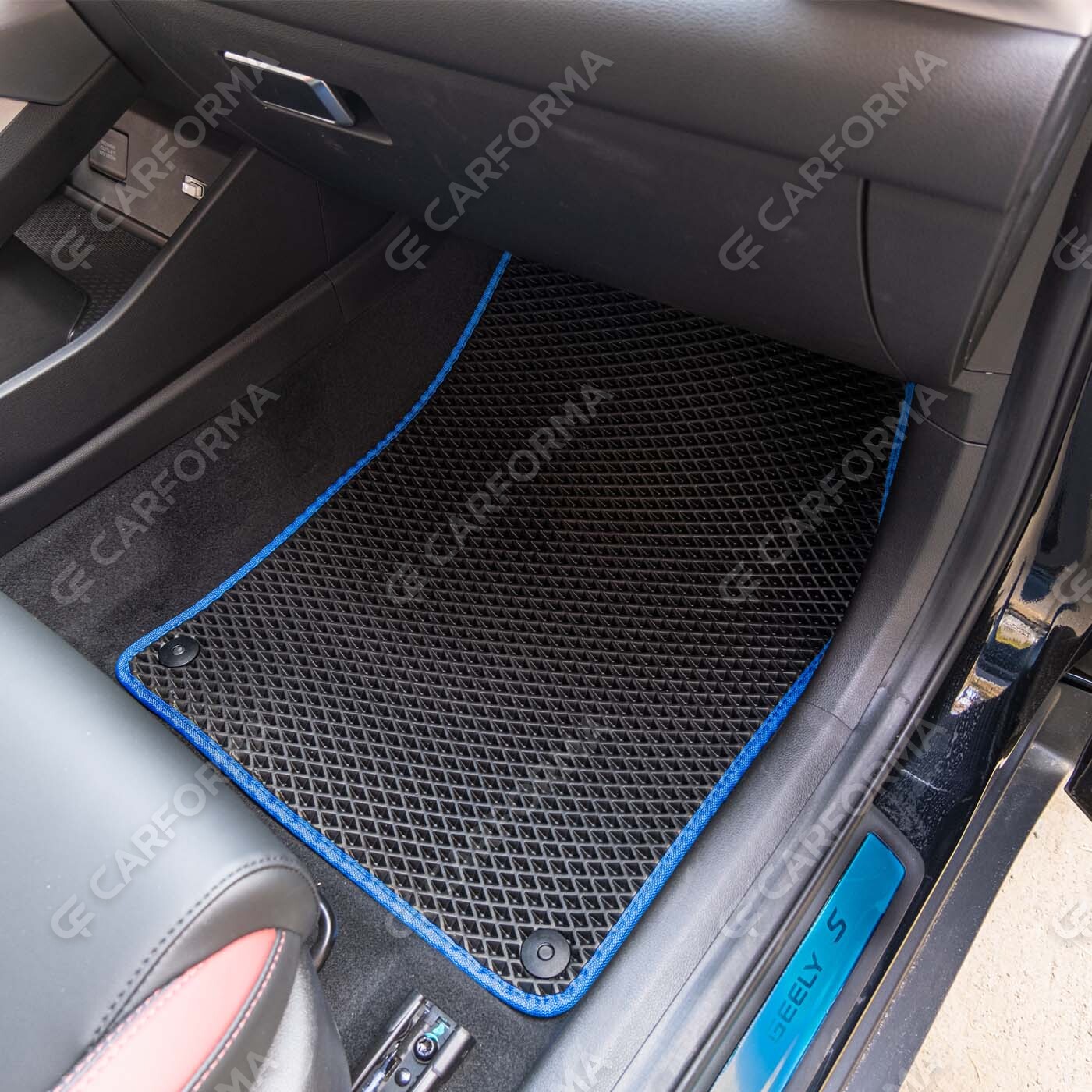 Ворсовые коврики на Geely Coolray 2018&nbsp;-&nbsp;2024 в Комсомольске-на-Амуре