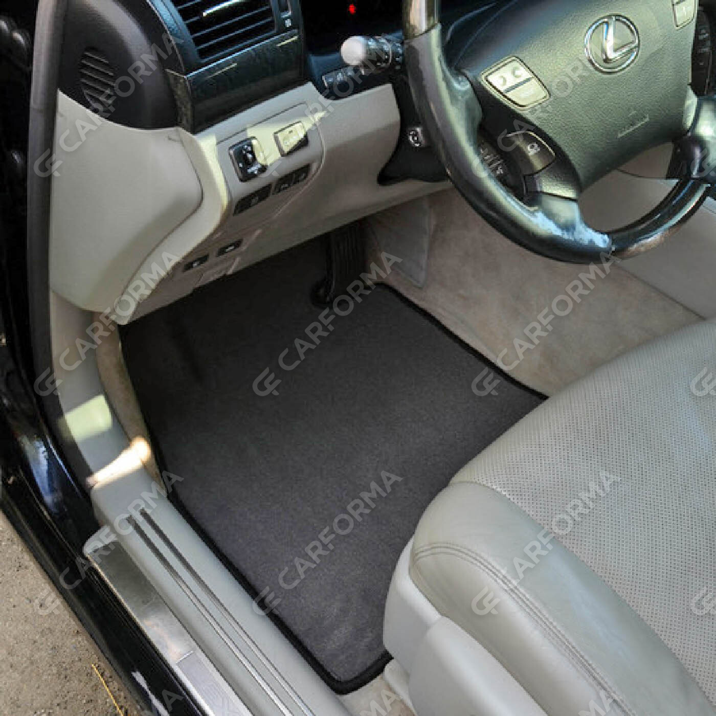 Ворсовые коврики на Lexus LS IV 2006&nbsp;-&nbsp;2017 в Комсомольске-на-Амуре