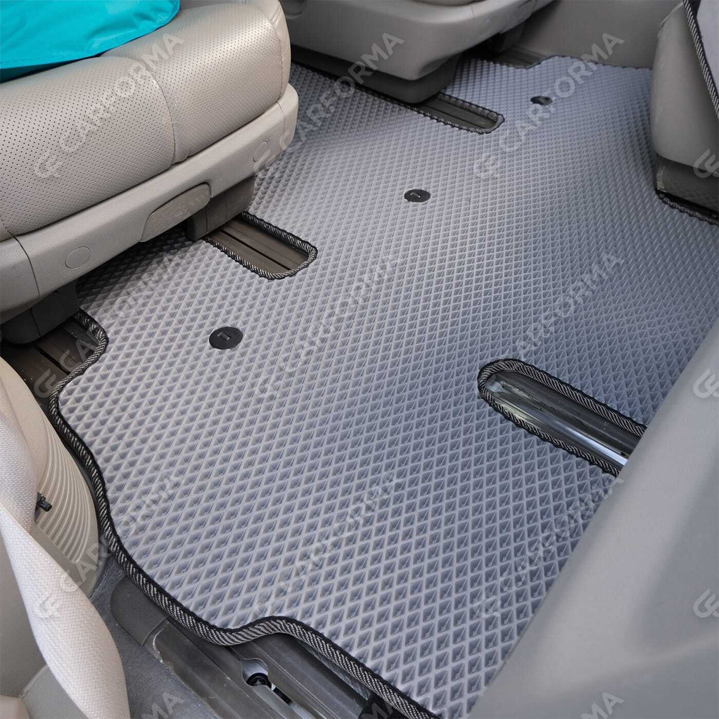 Ворсовые коврики на KIA Carnival III 9 мест и 11 мест 2014&nbsp;-&nbsp;2021 в Комсомольске-на-Амуре