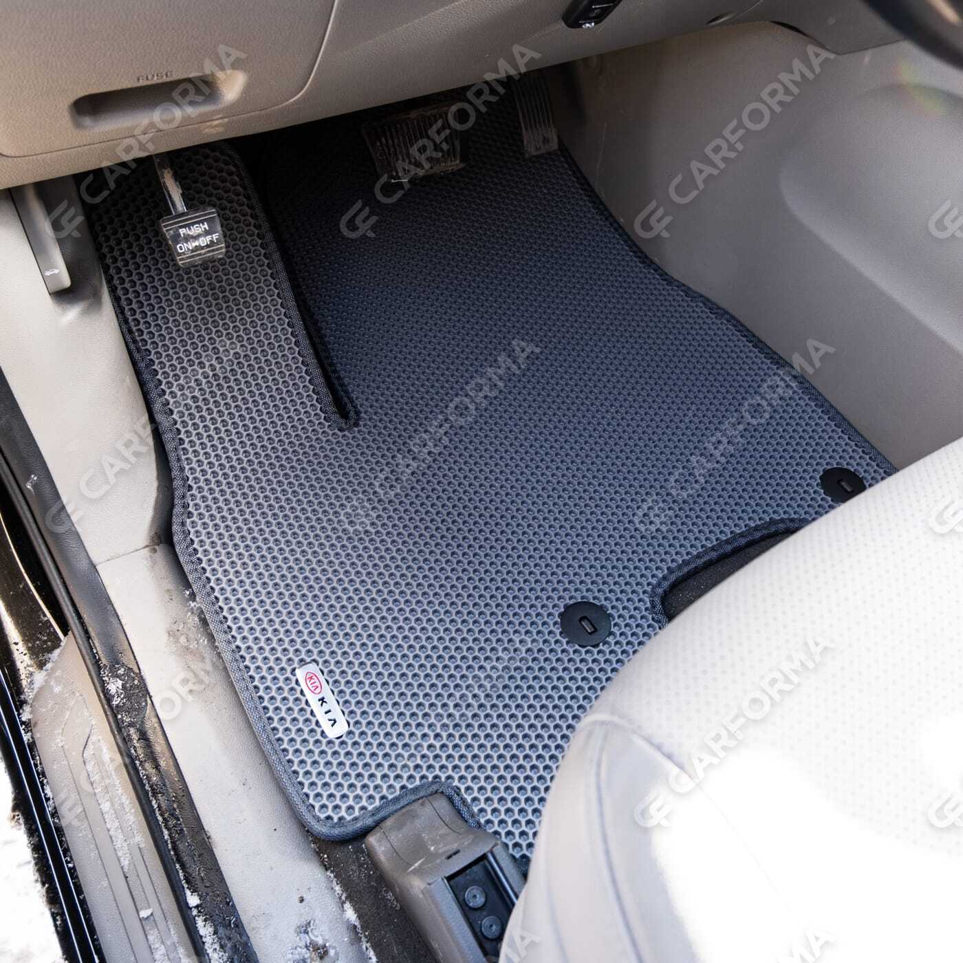 EVA коврики на KIA Carnival III 7 мест 2014&nbsp;-&nbsp;2021 в Комсомольске-на-Амуре