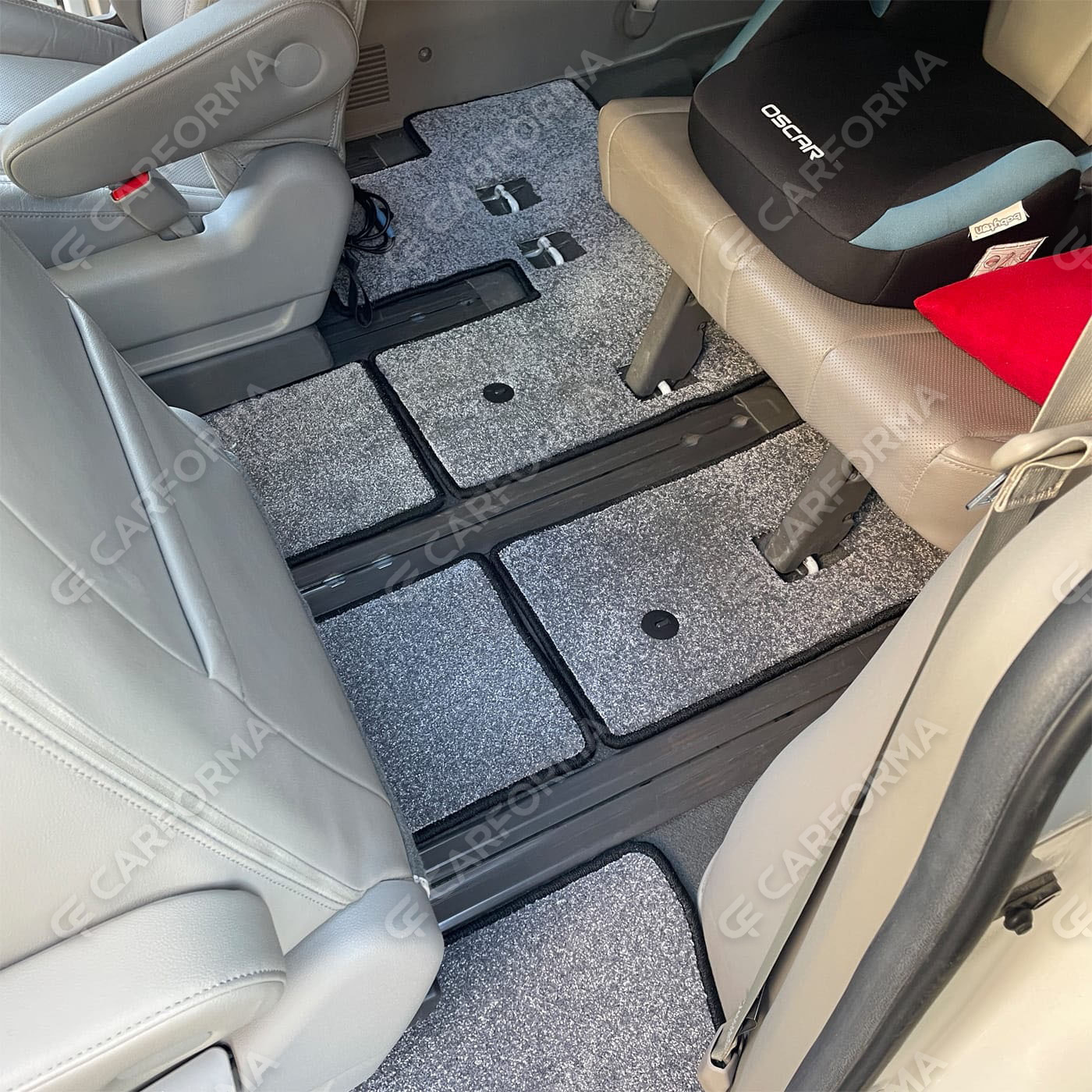 EVA коврики на KIA Carnival III 7 мест 2014&nbsp;-&nbsp;2021 в Комсомольске-на-Амуре