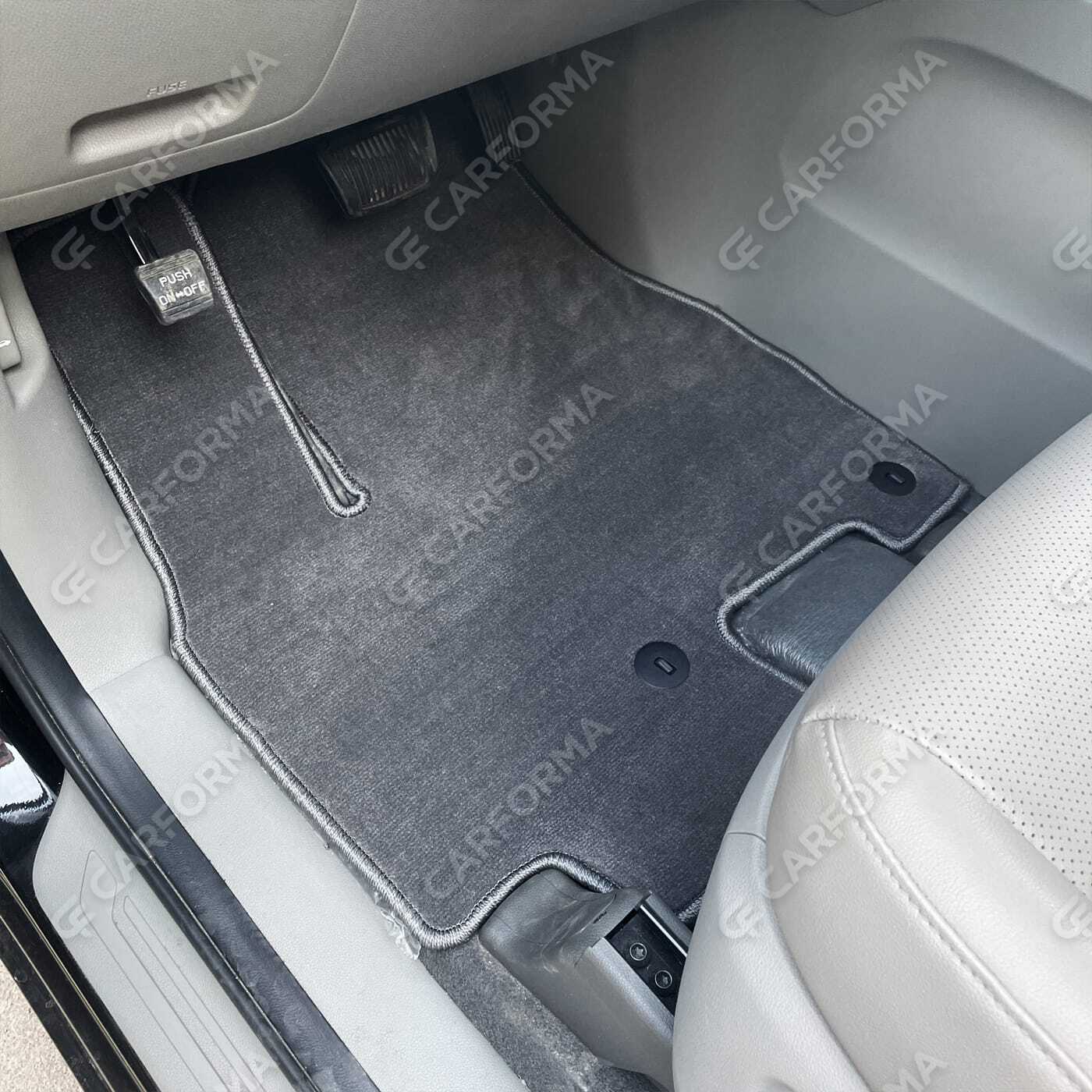 Ворсовые коврики на KIA Carnival III 9 мест и 11 мест 2014&nbsp;-&nbsp;2021 в Комсомольске-на-Амуре