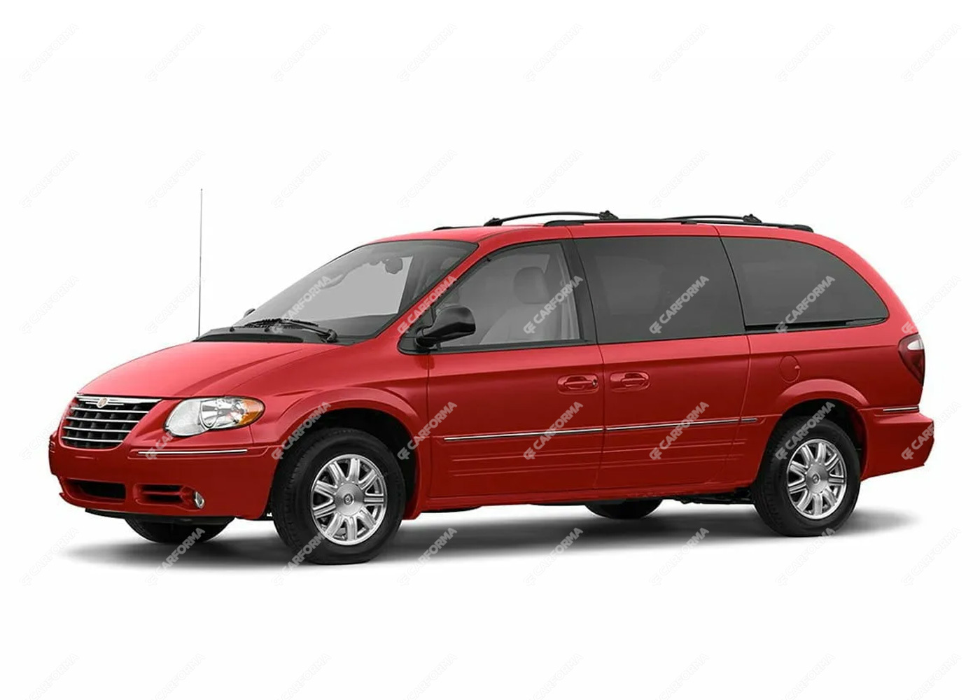 Ворсовые коврики на Chrysler Town and Country IV длинная база 2000 - 2007