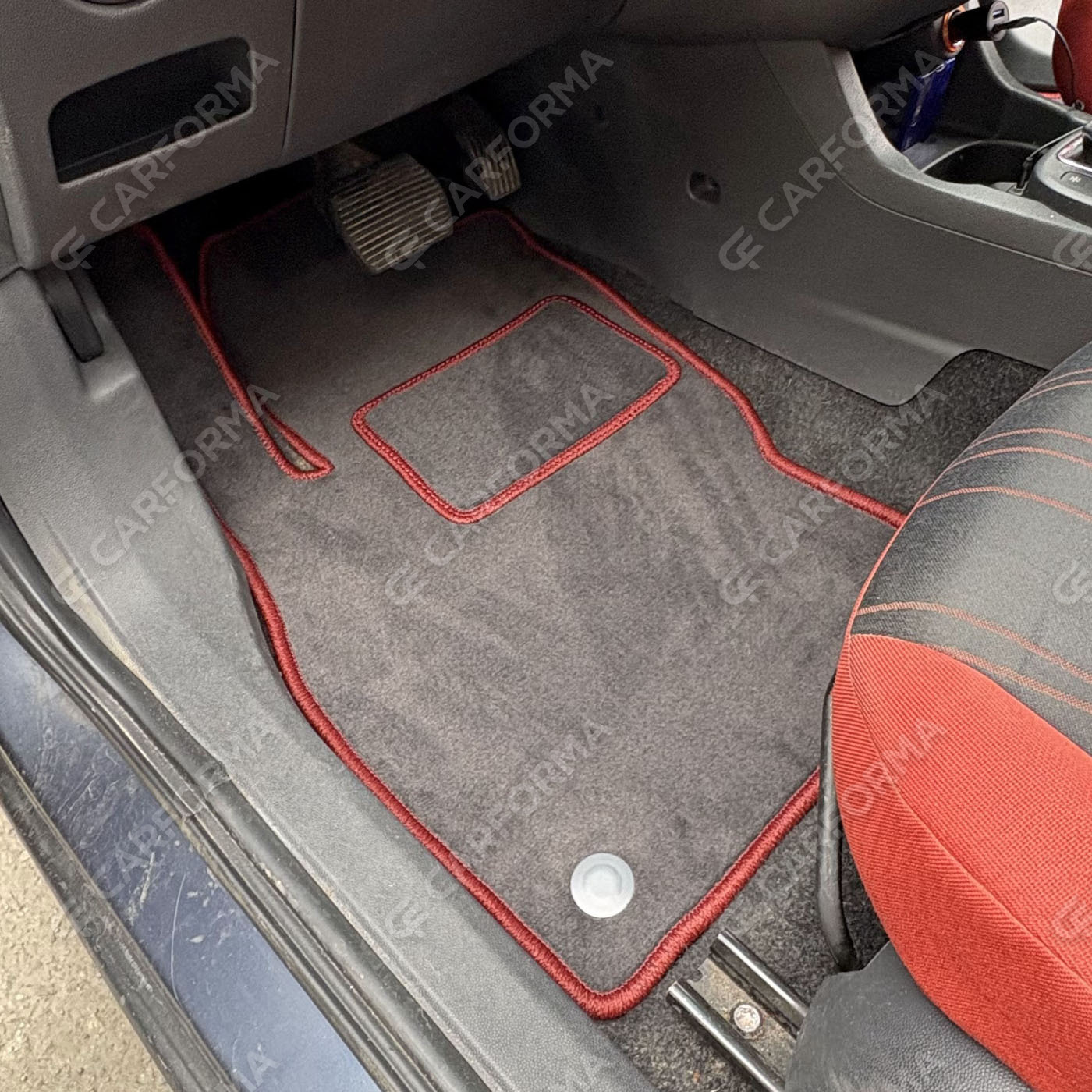 Ворсовые коврики на Opel Corsa D 2006&nbsp;-&nbsp;2014 в Комсомольске-на-Амуре