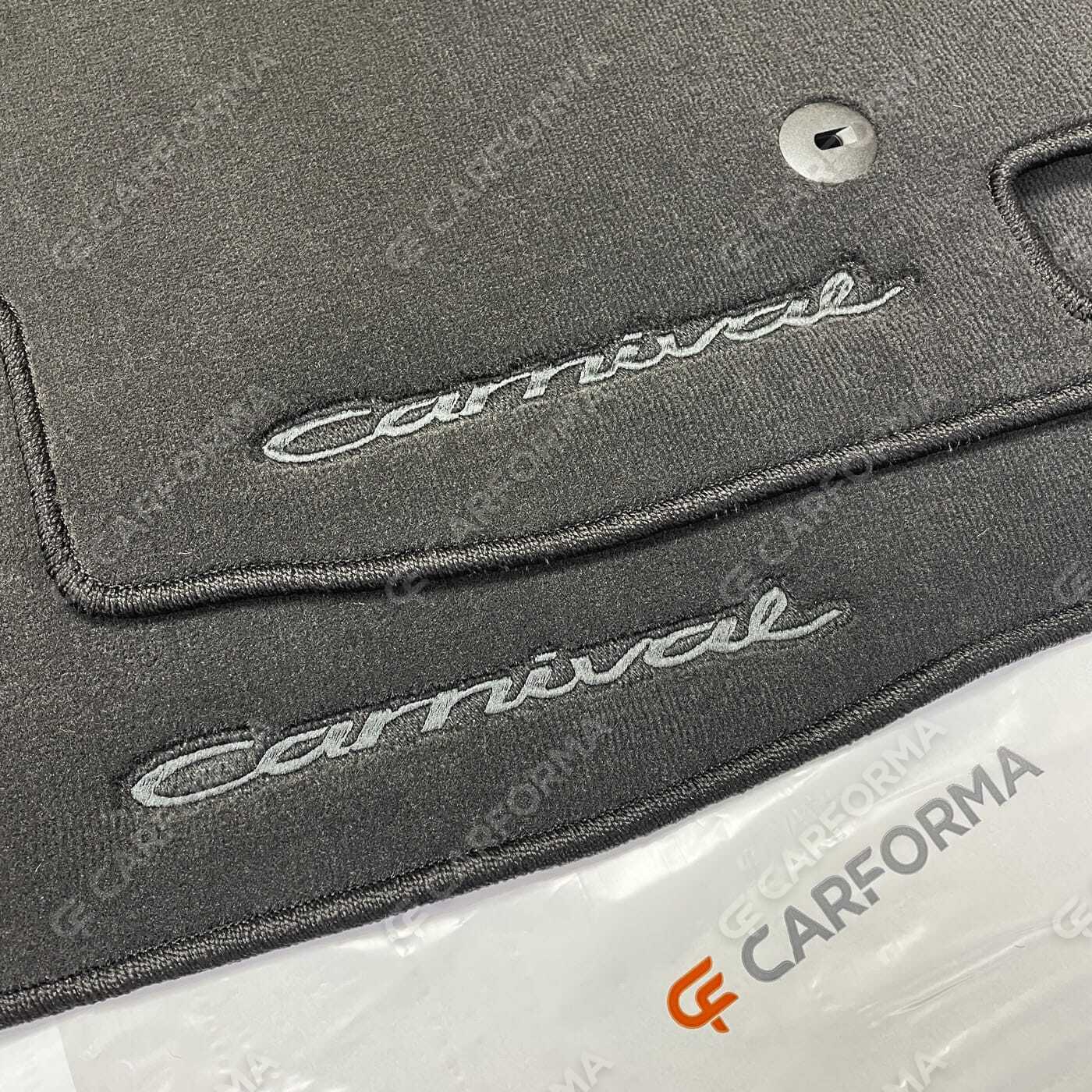 EVA коврики на KIA Carnival IV 7 мест без оттоманок 2020&nbsp;-&nbsp;2026 в Комсомольске-на-Амуре