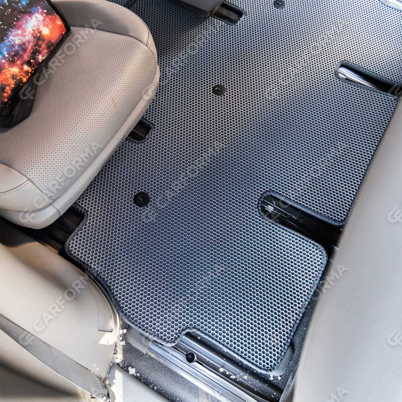 Ворсовые коврики на KIA Carnival III 9 мест и 11 мест 2014&nbsp;-&nbsp;2021 в Комсомольске-на-Амуре