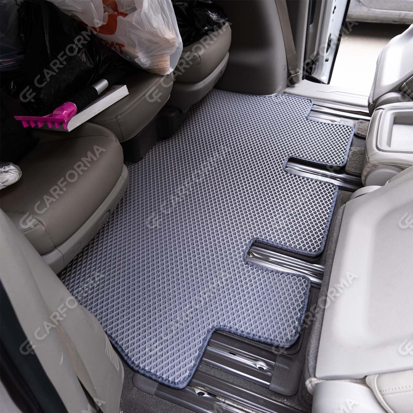 Ворсовые коврики на KIA Carnival III 9 мест и 11 мест 2014&nbsp;-&nbsp;2021 в Комсомольске-на-Амуре