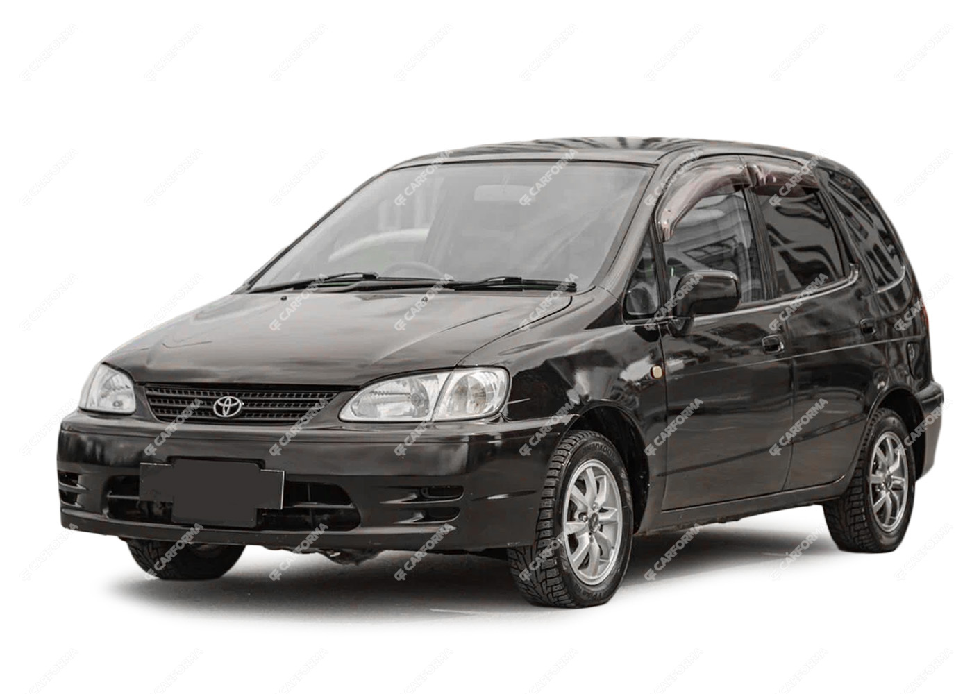 Ворсовые коврики на Toyota Corolla Spacio (E11) 1997 - 2001