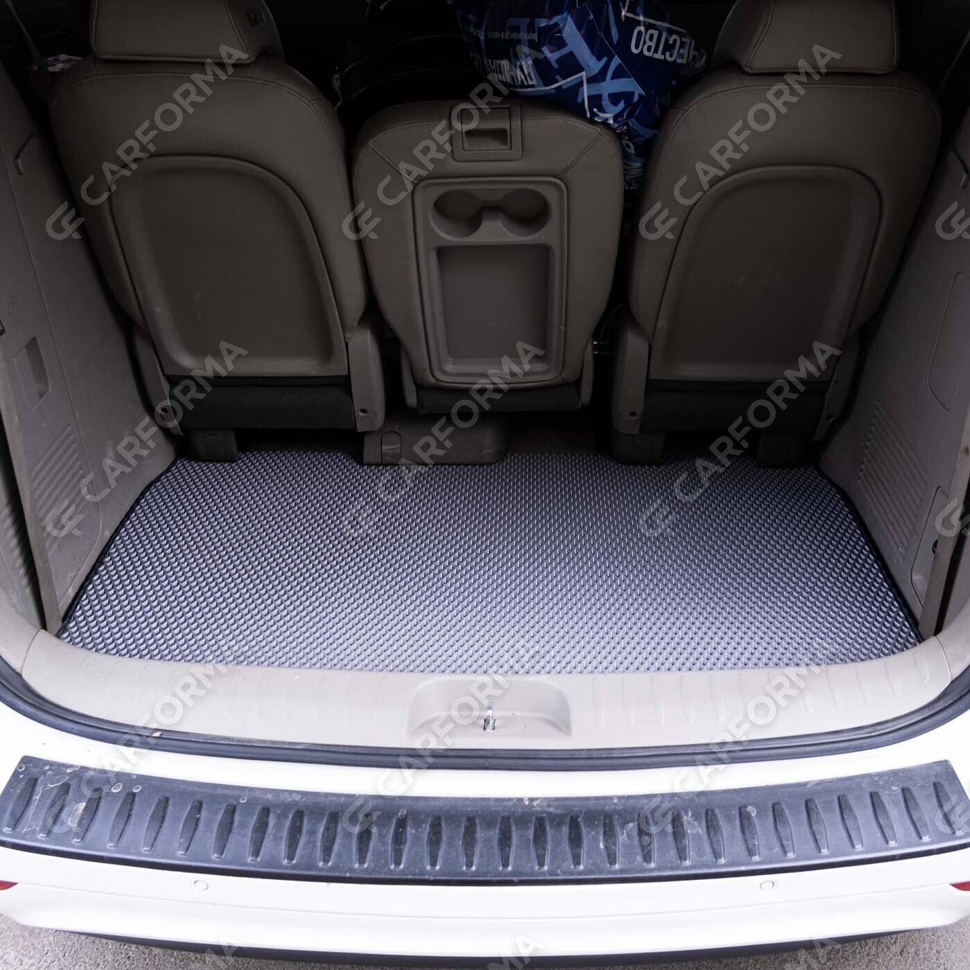 Ворсовые коврики на KIA Carnival III 9 мест и 11 мест 2014&nbsp;-&nbsp;2021 в Комсомольске-на-Амуре