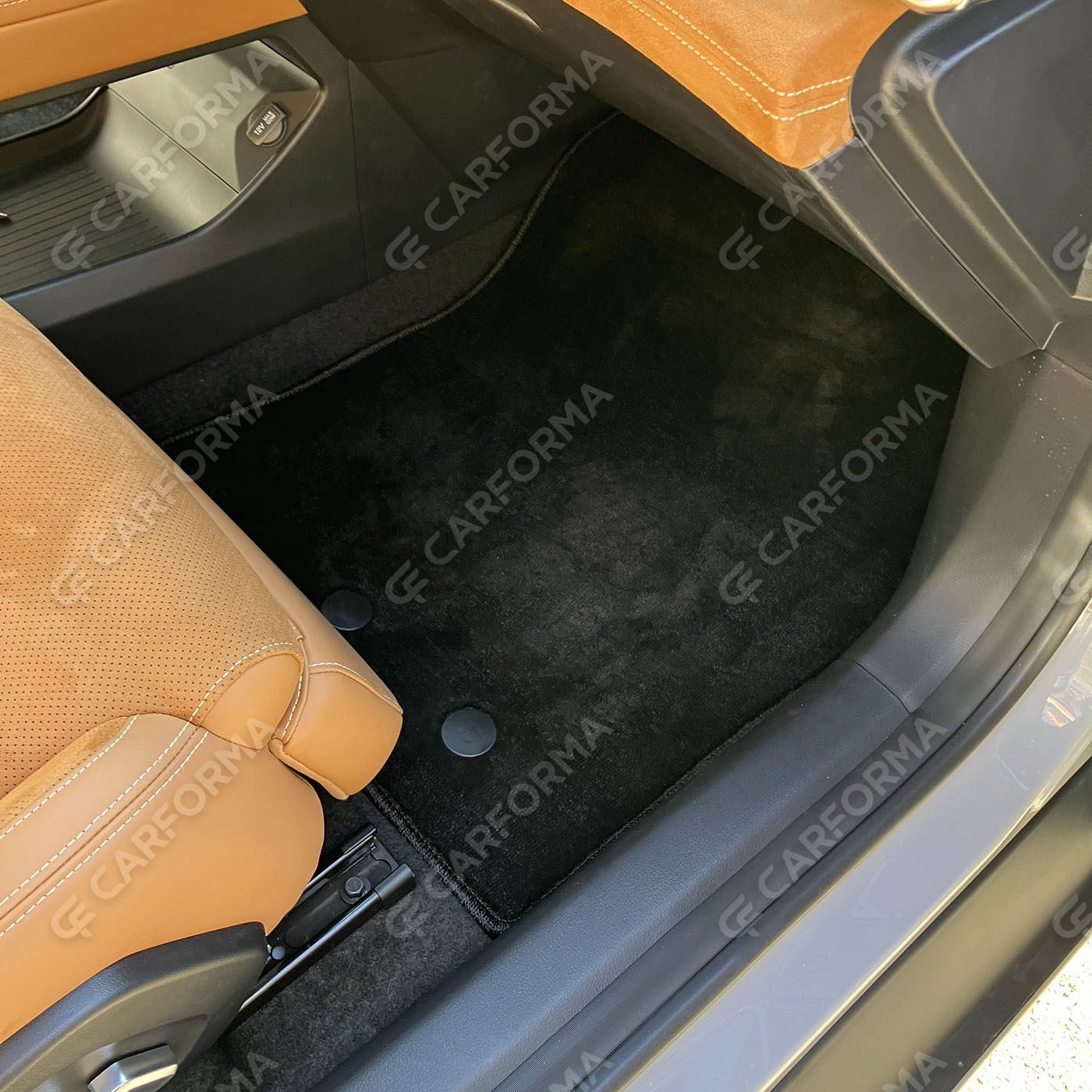 Ворсовые коврики на Mazda EZ-6 2024&nbsp;-&nbsp;2026 в Комсомольске-на-Амуре