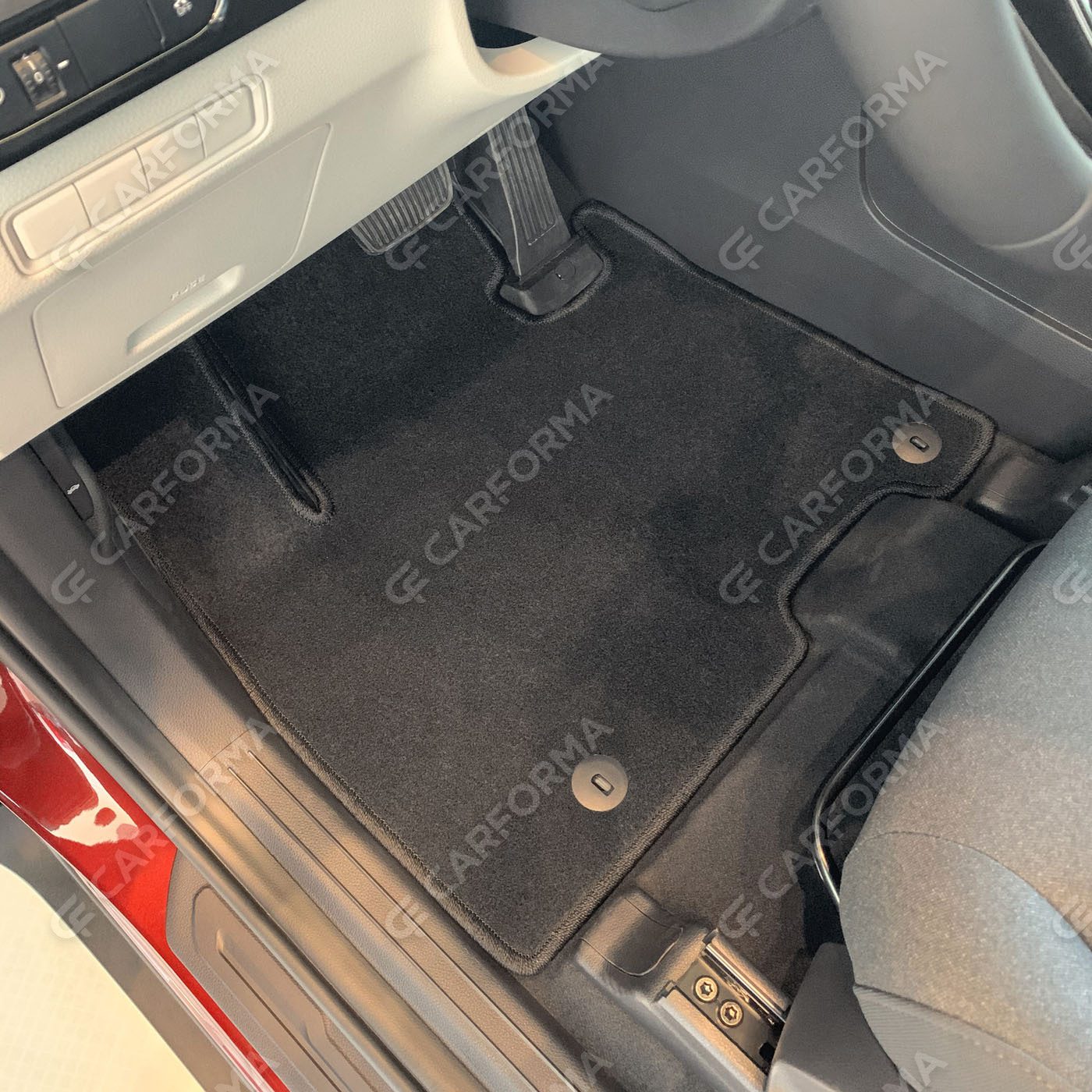 Коврики на KIA Carnival IV 7 мест с оттоманками 2020&nbsp;-&nbsp;2026 в Комсомольске-на-Амуре