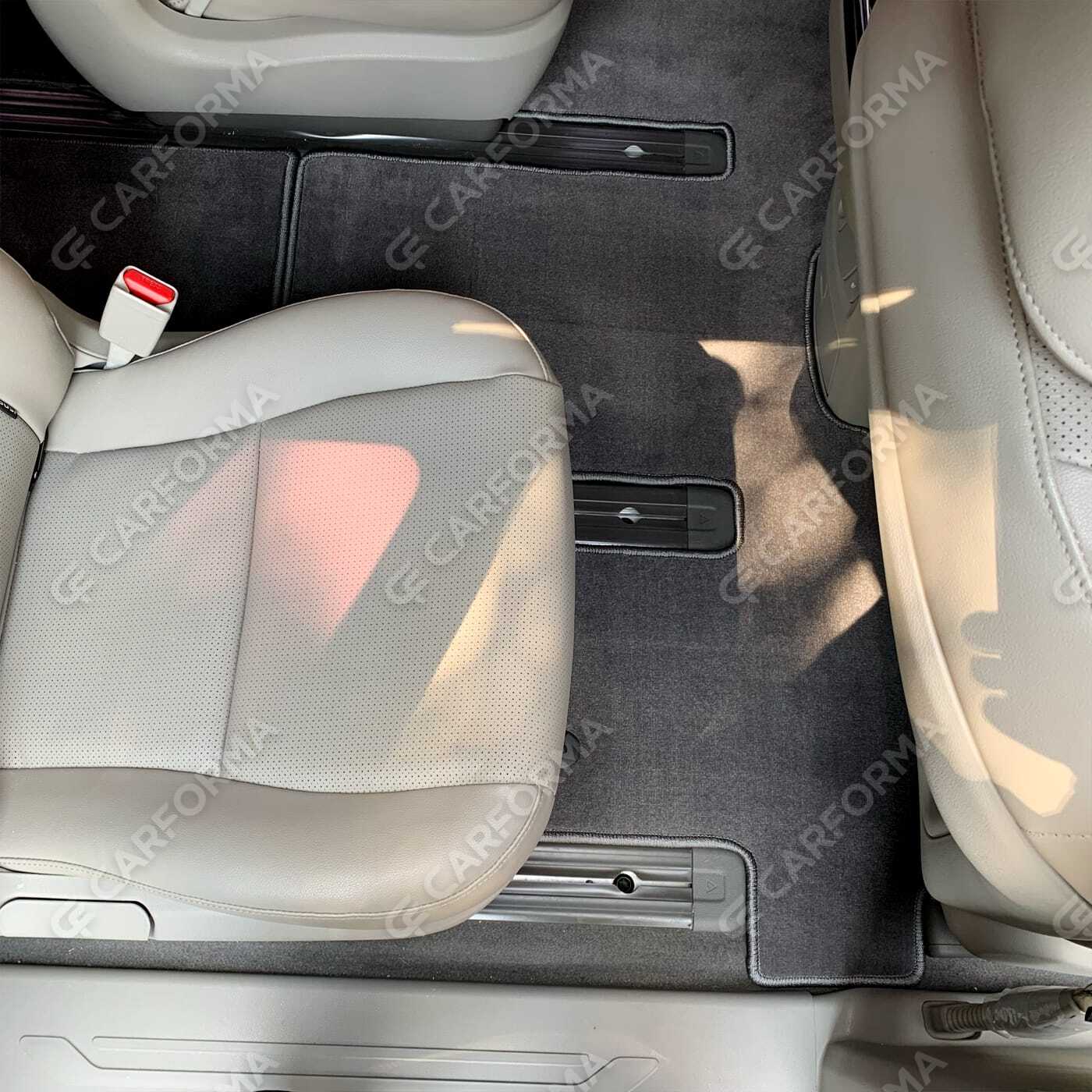 Ворсовые коврики на KIA Carnival III 9 мест и 11 мест 2014&nbsp;-&nbsp;2021 в Комсомольске-на-Амуре