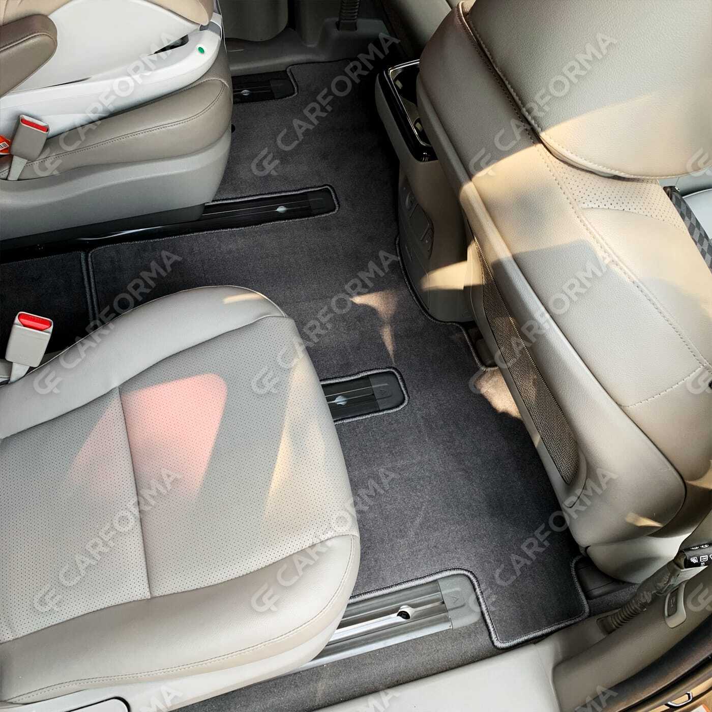 Ворсовые коврики на KIA Carnival III 9 мест и 11 мест 2014&nbsp;-&nbsp;2021 в Комсомольске-на-Амуре