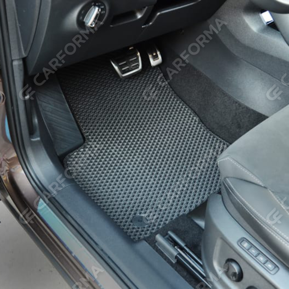 Ворсовые коврики на Volkswagen Tiguan Allspace 2016&nbsp;-&nbsp;2026 в Комсомольске-на-Амуре