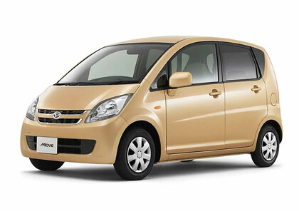 Ворсовые коврики на Daihatsu Move VI 2006&nbsp;-&nbsp;2010 в Комсомольске-на-Амуре
