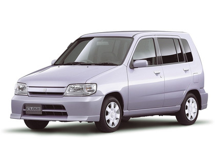 Ворсовые коврики на Nissan Cube I 1998 - 2002 в Комсомольске-на-Амуре