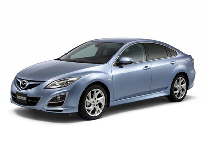 Ворсовые коврики на Mazda 6 2007 - 2012 в Комсомольске-на-Амуре