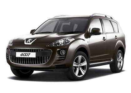 Ворсовые коврики на Peugeot 4007 2007 - 2012 в Комсомольске-на-Амуре