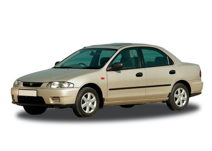 Ворсовые коврики на Mazda 323 1994 - 2000 в Комсомольске-на-Амуре