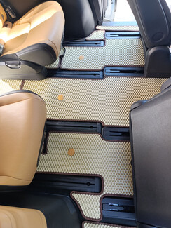 Ворсовые коврики на KIA Carnival IV корейская сборка 2020 - 2025 в Комсомольске-на-Амуре
