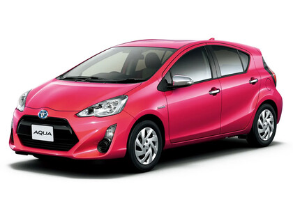 Ворсовые коврики на Toyota Aqua (P10) 2011 - 2021 в Комсомольске-на-Амуре