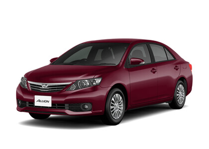 Ворсовые коврики на Toyota Allion II 2007 - 2021 в Комсомольске-на-Амуре