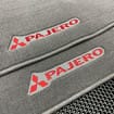 Ворсовые коврики на Mitsubishi Pajero IV 2006 - 2021 в Комсомольске-на-Амуре