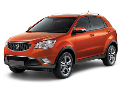 Ворсовые коврики на SsangYong Actyon II 2010 - 2021 в Комсомольске-на-Амуре