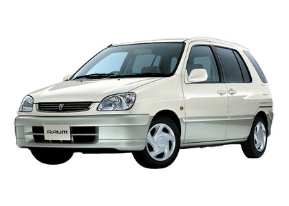 Ворсовые коврики на Toyota Raum I 1997 - 2003 в Комсомольске-на-Амуре