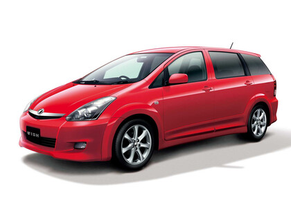 Ворсовые коврики на Toyota Wish I 2003 - 2009 в Комсомольске-на-Амуре