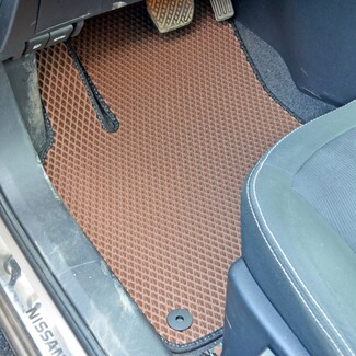 Ворсовые коврики на Nissan Qashqai+2 (J10) 2008 - 2013 в Комсомольске-на-Амуре