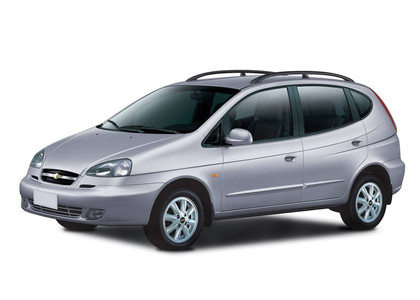 Ворсовые коврики на Chevrolet Rezzo 2004 - 2008 в Комсомольске-на-Амуре