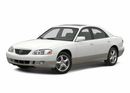 Ворсовые коврики на Mazda Xedos 9 1993 - 2003 в Комсомольске-на-Амуре