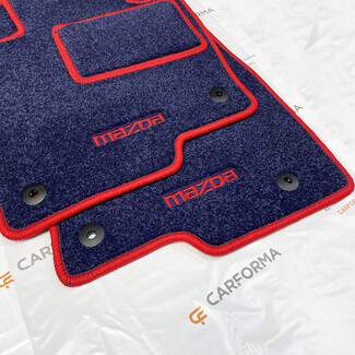Ворсовые коврики на Mazda BT-50 I 2006&nbsp;-&nbsp;2012 в Комсомольске-на-Амуре
