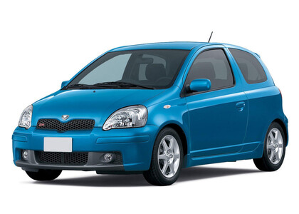 Ворсовые коврики на Toyota Vitz I 1998 - 2005 в Комсомольске-на-Амуре