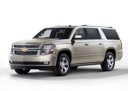 Ворсовые коврики на Chevrolet Suburban 2014 - 2020 в Комсомольске-на-Амуре