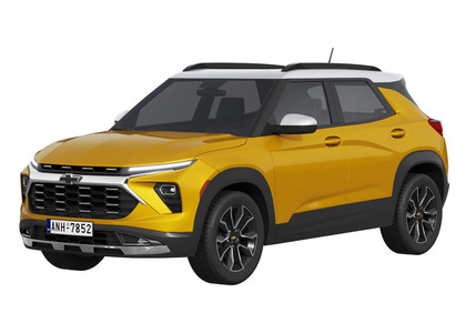 EVA коврики на Chevrolet TrailBlazer III 2019 - 2025 в Комсомольске-на-Амуре