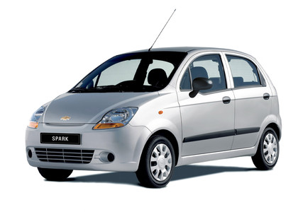 Коврики на Chevrolet Spark II 2005 - 2010 в Комсомольске-на-Амуре