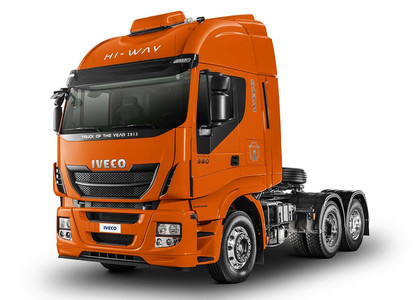 EVA коврики на Iveco Stralis (Hi-Way) 2016 - 2025 в Комсомольске-на-Амуре
