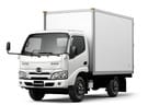 Ворсовые коврики на Hino 300 II узкая кабина 2011 - 2025 в Комсомольске-на-Амуре