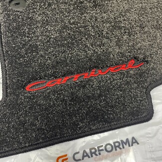 EVA коврики на KIA Carnival IV 7 мест без оттоманок 2020&nbsp;-&nbsp;2026 в Комсомольске-на-Амуре