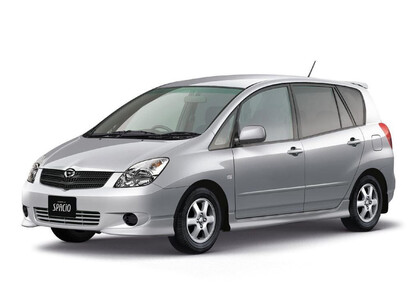 Ворсовые коврики на Toyota Corolla Spacio (E12) 2001 - 2009 в Комсомольске-на-Амуре